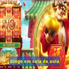 bingo em sala de aula